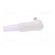 Plug | Jack 6,3mm | male | mono | ways: 2 | angled 90° | for cable | white фото 7