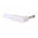 Plug | Jack 6,3mm | male | mono | ways: 2 | angled 90° | for cable | white фото 8