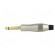Plug | Jack 6,35mm | male | mono | straight | for cable | soldering | grey фото 3