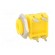 Socket | Jack 3,5mm | female | mono | ways: 2 | angled 90° | THT | yellow image 3