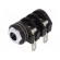 Socket | Jack 6,35mm | female | mono | angled 90° | for panel mounting image 1