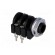 Socket | Jack 6,3mm | female | mono | high,with on/off switch | THT image 8