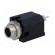 Socket | Jack 6,35mm | female | stereo | straight | for panel mounting image 2