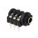 Socket | Jack 6,3mm | female | stereo,with double switch | ways: 3 image 8