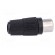 Plug | RCA | female | straight | soldering | black | for cable image 7