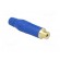 Plug | RCA | female | straight | soldering | blue | gold-plated | 3÷7mm image 8