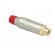 Plug | RCA | female | straight | soldering | grey | gold-plated | 3÷7mm image 8