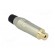 Plug | RCA | female | straight | soldering | grey | gold-plated | 3÷7mm image 8