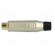 Plug | RCA | female | straight | soldering | grey | gold-plated | 3÷7mm image 3