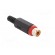 Plug | RCA | female | with strain relief | straight | soldering image 8