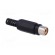 Plug | RCA | female | with strain relief | straight | soldering | black image 8
