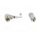 Plug | RCA | male | angled 90° | soldering | silver | nickel plated image 9