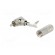 Plug | RCA | male | angled 90° | soldering | silver | nickel plated фото 2