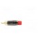 Plug | RCA | male | short | straight | soldering | black | gold-plated фото 3
