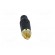 Plug | RCA | male | straight | soldering | black | gold-plated | for cable фото 9