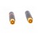 Plug | RCA | male | straight | soldering | gold-plated | for cable фото 9