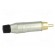 Plug | RCA | male | straight | soldering | grey | gold-plated | for cable paveikslėlis 7