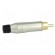 Plug | RCA | male | straight | soldering | grey | gold-plated | for cable фото 7