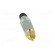 Plug | RCA | male | straight | soldering | grey | gold-plated | for cable image 3
