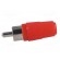 Plug | RCA | male | straight | soldering | red | for cable image 3