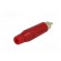 Plug | RCA | male | straight | soldering | red | gold-plated | for cable paveikslėlis 6