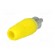 Plug | RCA | male | straight | soldering | yellow | for cable image 6