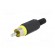Plug | RCA | male | with strain relief | straight | soldering paveikslėlis 2
