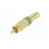 Plug | RCA | male | with strain relief | straight | soldering | 5mm paveikslėlis 2