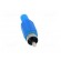 Plug | RCA | male | with strain relief | straight | soldering | blue image 9