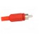 Plug | RCA | male | with strain relief | straight | soldering | red фото 7