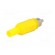 Plug | RCA | male | with strain relief | straight | soldering | yellow фото 6