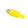 Plug | RCA | male | with strain relief | straight | soldering | yellow image 4