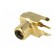 Socket | RCA | female | angled 90° | THT | brass | gold-plated | on PCBs image 2