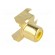 Socket | RCA | female | angled 90° | THT | brass | gold-plated | on PCBs paveikslėlis 8