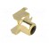 Socket | RCA | female | angled 90° | THT | brass | gold-plated | on PCBs image 8