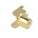 Socket | RCA | female | angled 90° | THT | brass | gold-plated | on PCBs paveikslėlis 7