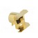 Socket | RCA | female | angled 90° | THT | brass | gold-plated | on PCBs фото 4