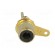 Socket | RCA | female | gold-plated | for panel mounting | 6mm paveikslėlis 9