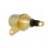 Socket | RCA | female | gold-plated | for panel mounting | 6mm paveikslėlis 4