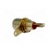 Socket | RCA | female | gold-plated | for panel mounting | Marker: red фото 4