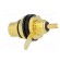 Socket | RCA | female | insulated | gold-plated | for panel mounting фото 4