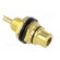 Socket | RCA | female | insulated | gold-plated | for panel mounting image 8