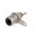 Socket | RCA | female | nickel plated | for panel mounting | 6mm image 2