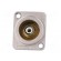 Socket | RCA | female | soldering | gold-plated | for panel mounting image 9