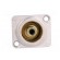 Socket | RCA | female | soldering | gold-plated | for panel mounting paveikslėlis 9