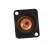 Socket | RCA | female | soldering | gold-plated | Marker: red image 9