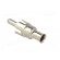 Socket | RCA | female | straight | crimped | brass | for cable фото 4