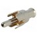 Socket | RCA | female | straight | crimped | brass | for cable image 1