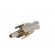 Socket | RCA | female | straight | crimped | brass | for cable paveikslėlis 2