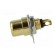 Socket | RCA | female | straight | soldering | gold-plated фото 3